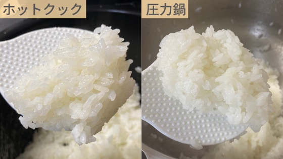 ホットクック　ご飯　美味しくない　炊飯　圧力鍋　比較