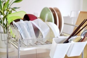 やめていい家事　家事効率化　水切りかごをやめる 