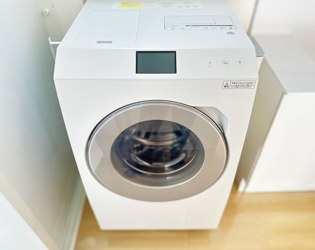 ドラム式洗濯乾燥機　時短家電